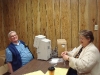 Lions Harlan Fraser and Edna Longwell at the Eyeglass Recycling Center in Roanoke on Oct. 29, 2010