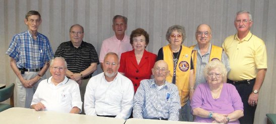 Lake City Lions Club Officers